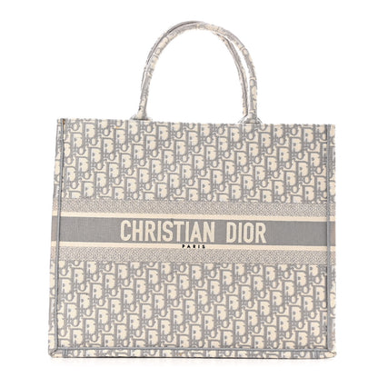 Christian Dior Oblique Large Book Tote Grey 1 of 11