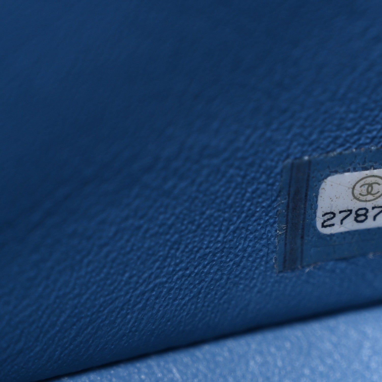 Chanel Lambskin Quilted Mini Square Flap Blue 7 of 10