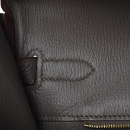 Hermes Togo Birkin 35 Etain 19 of 32