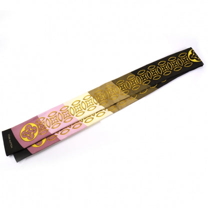 Louis Vuitton Silk Champs Elysees Bandeau Rose 1 of 4