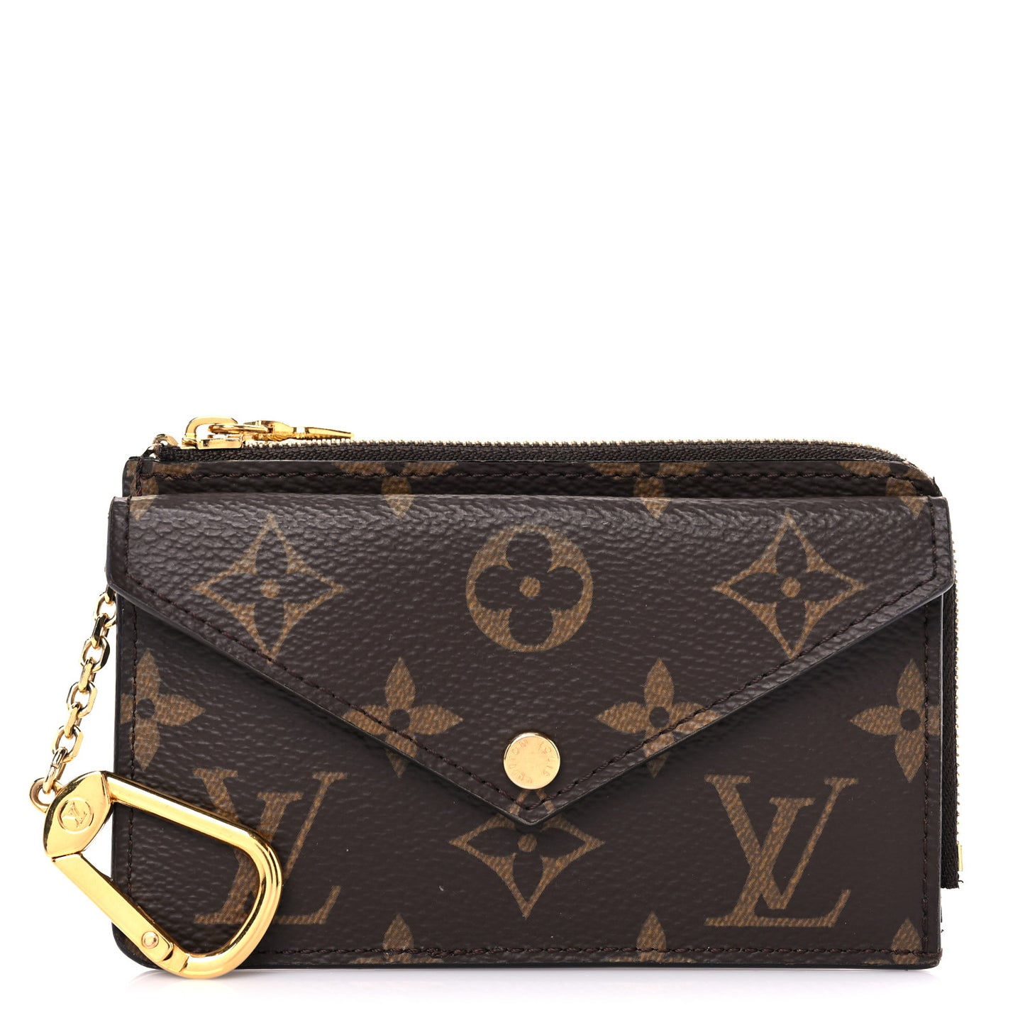 Monogram Recto Verso Card Holder Black