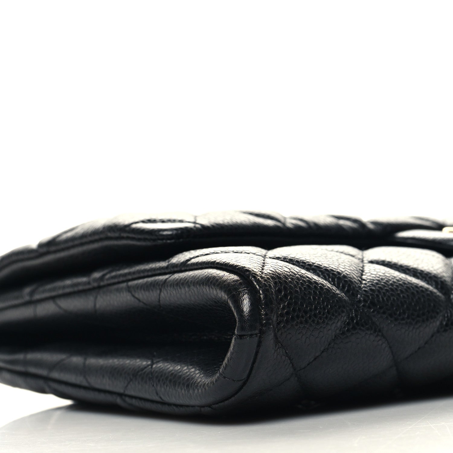 Chanel Caviar Quilted Clutch With Chain Flap Black 7 of 8