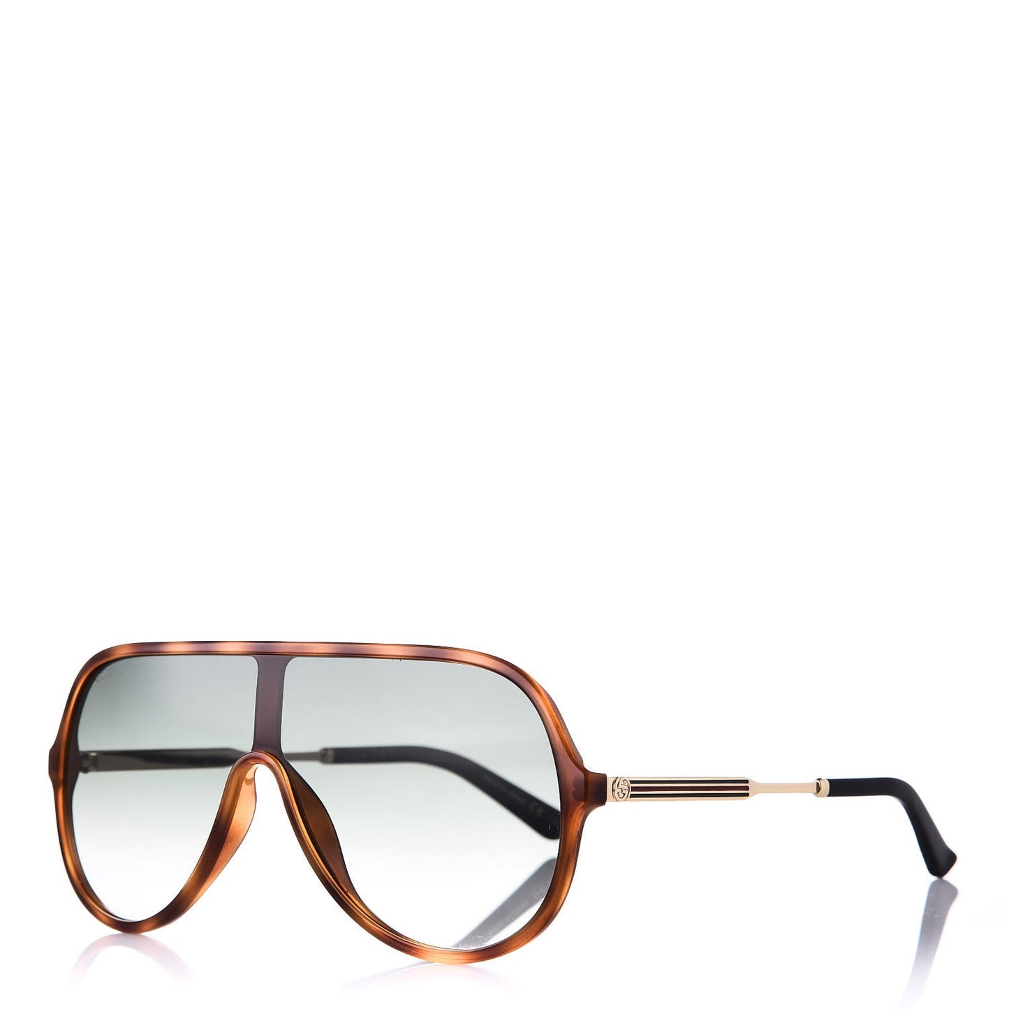 Shield Sunglasses GG0199S Tortoiseshell
