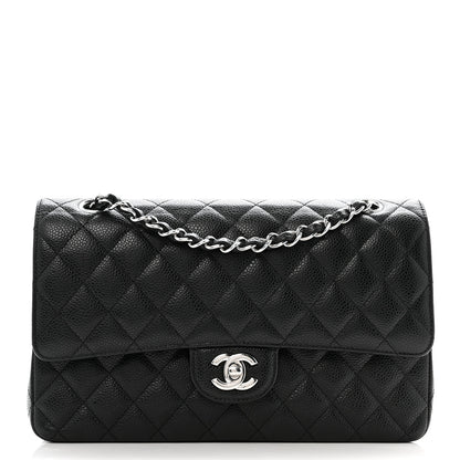 Chanel Caviar Quilted Medium Double Flap Black 1 of 16
