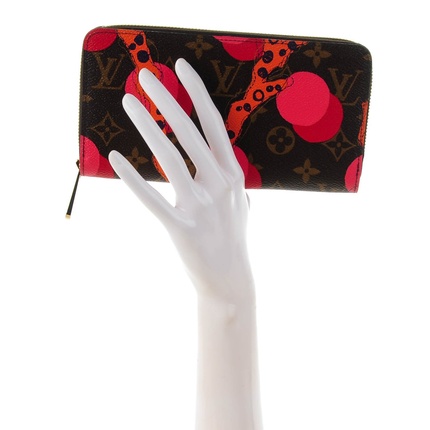 Louis Vuitton Monogram Ramages Zippy Wallet 2 of 7