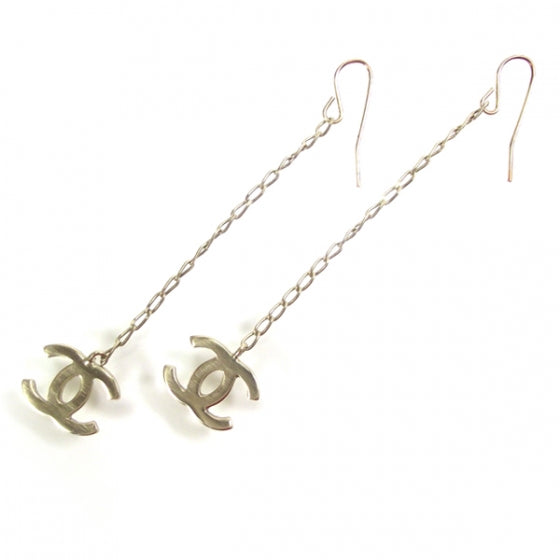 CC Dangle Earrings Gold