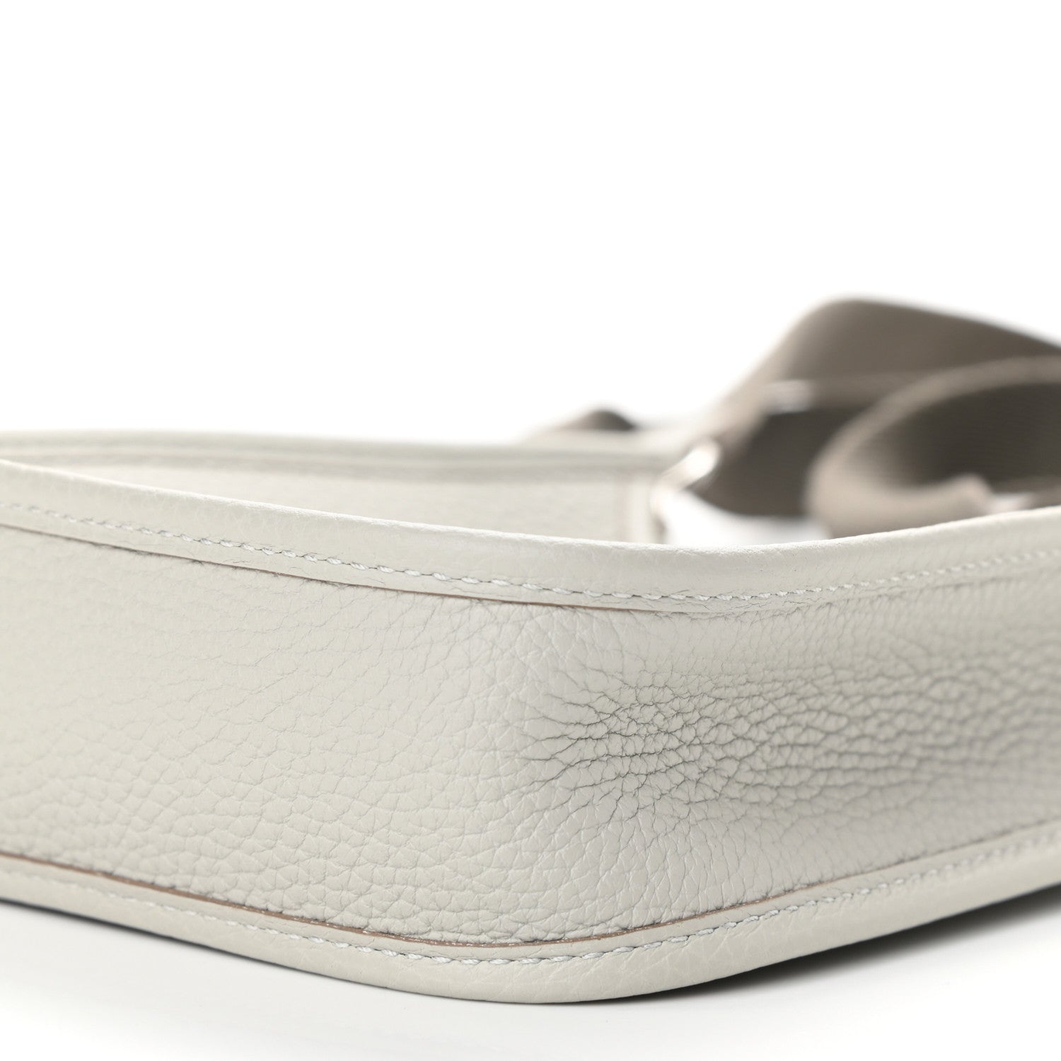 Hermes Taurillon Clemence Amazone Evelyne TPM Gris Perle Etain 10 of 11