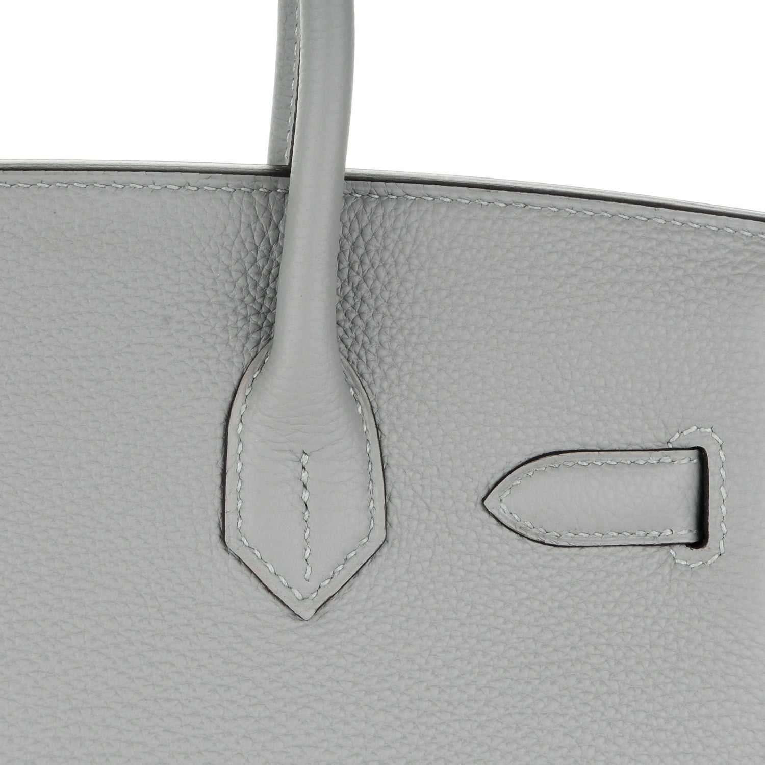 Hermes Togo Birkin 30 Gris Mouette 21 of 25