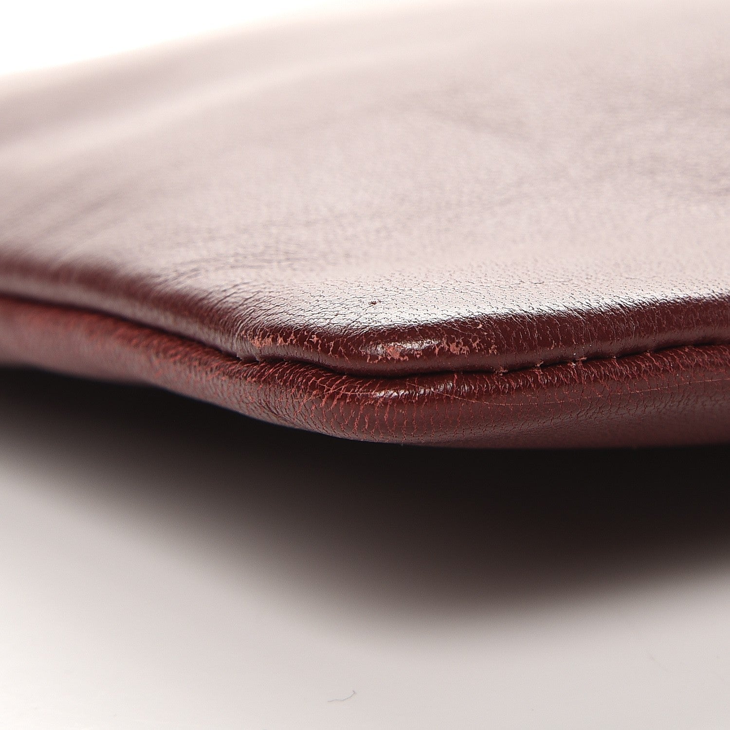 Celine Lambskin iPad Clutch Rust 12 of 12