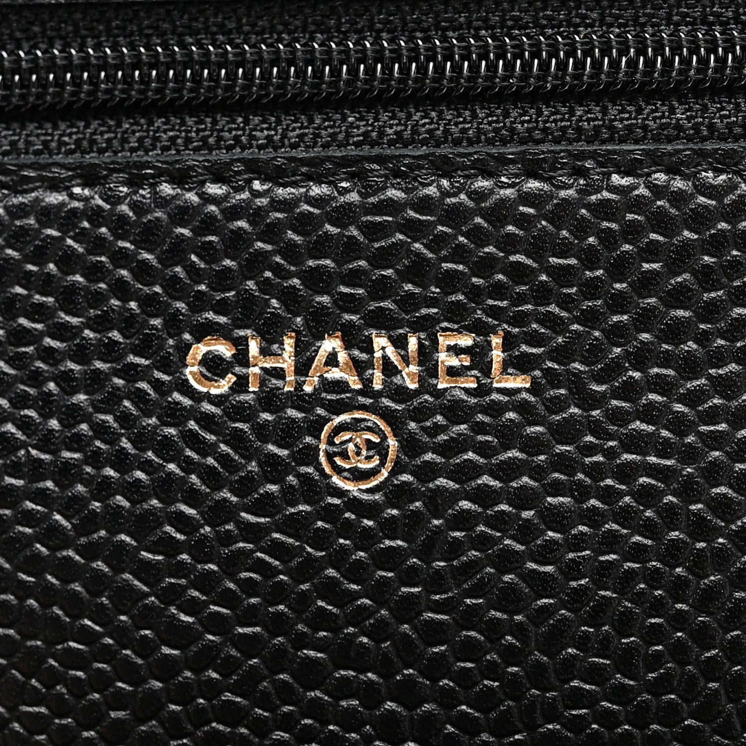 Chanel Caviar Quilted Wallet on Chain WOC Black 6 of 12