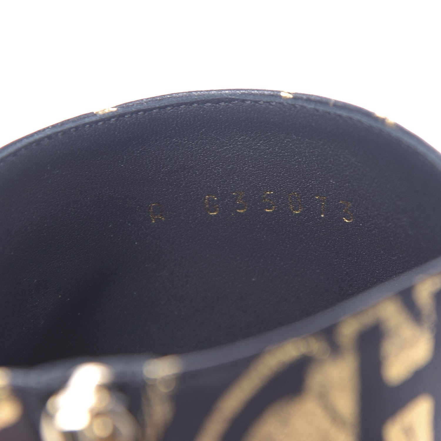 Chanel Calfskin Graffiti Short Boots 38 Black Gold 8 of 10