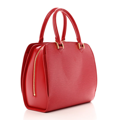 Louis Vuitton Epi Pont-Neuf Castillan Red 3 of 10