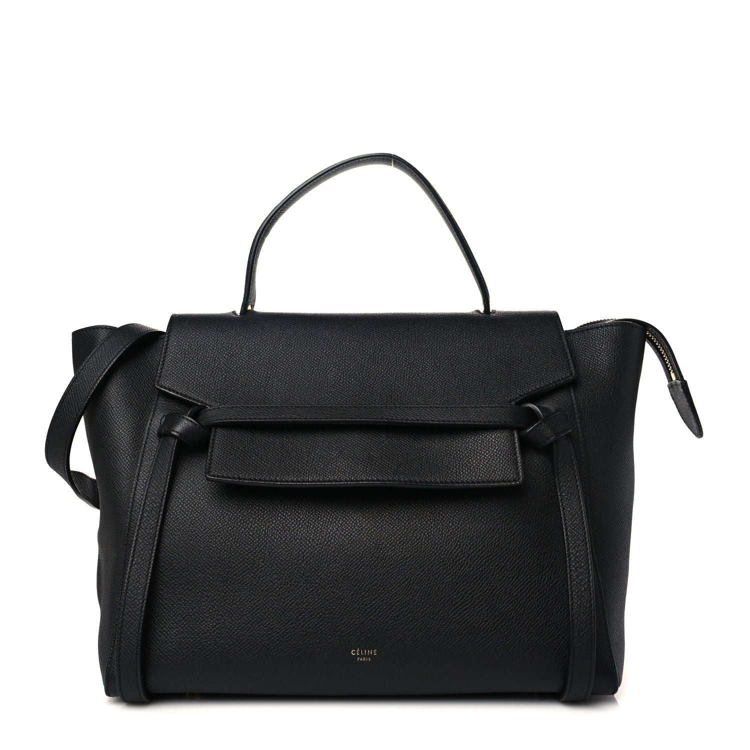Celine Grained Calfskin Mini Belt Bag Black 1 of 7