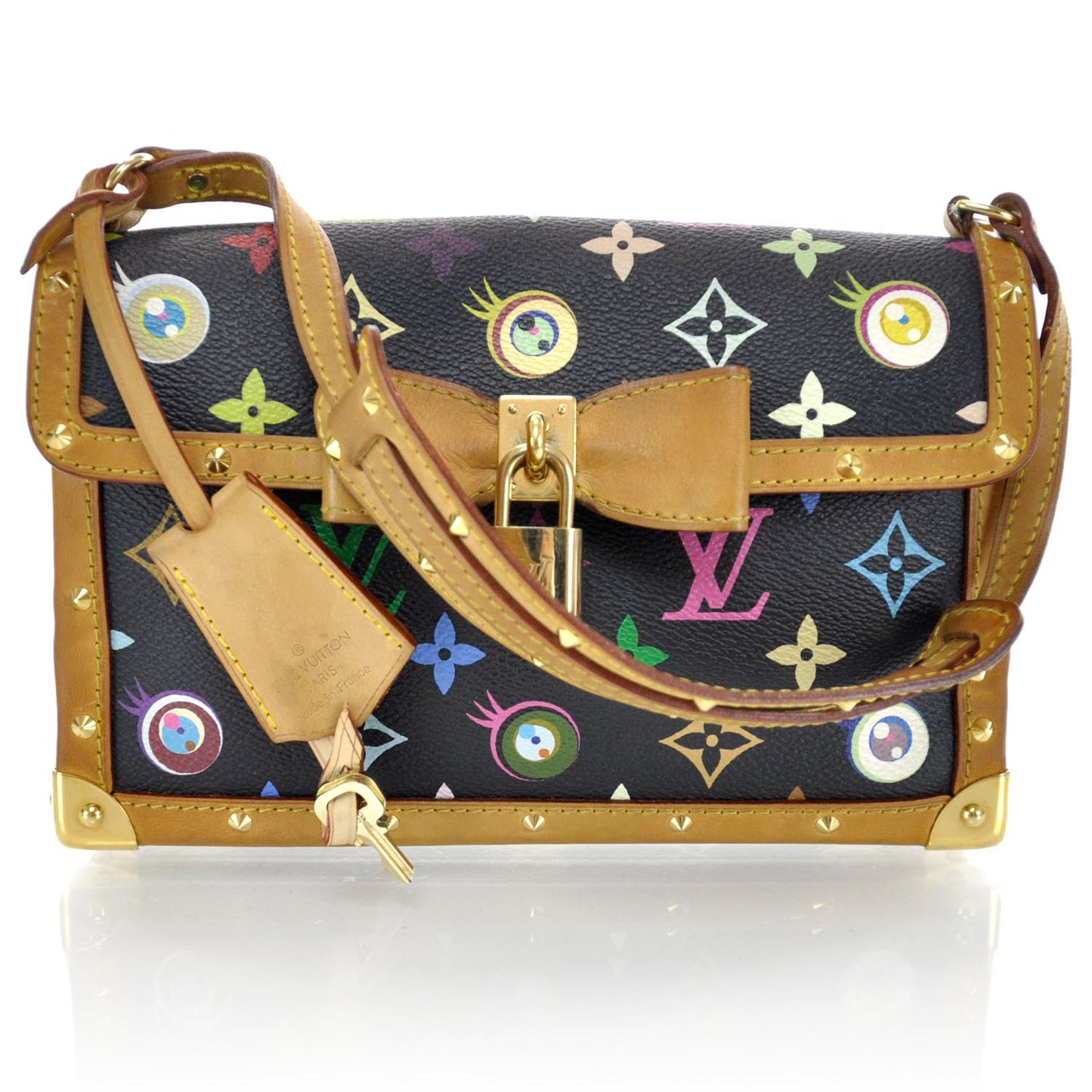Monogram Multicolor Eye Need You Black