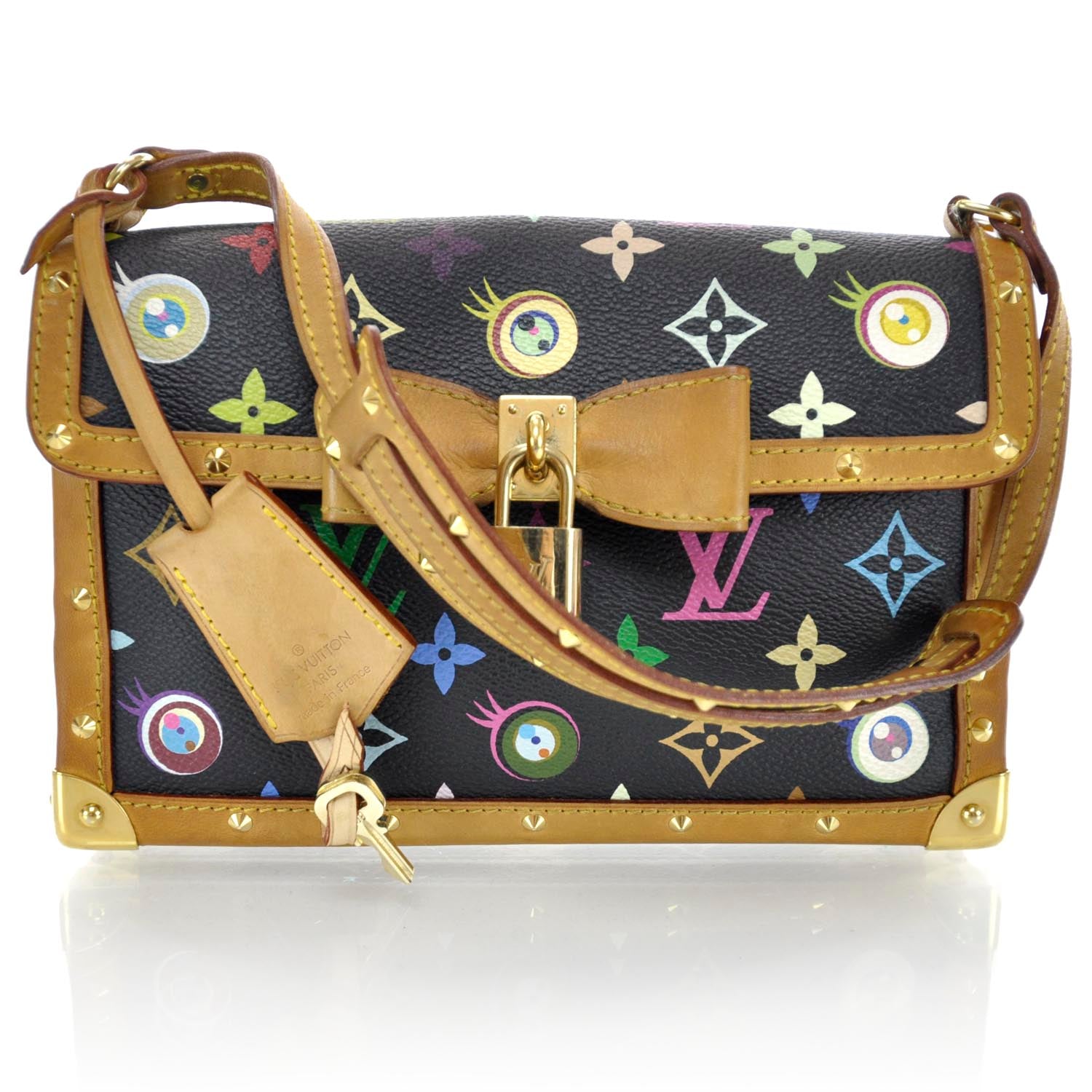 Louis Vuitton Monogram Multicolor Eye Need You Black 1 of 11