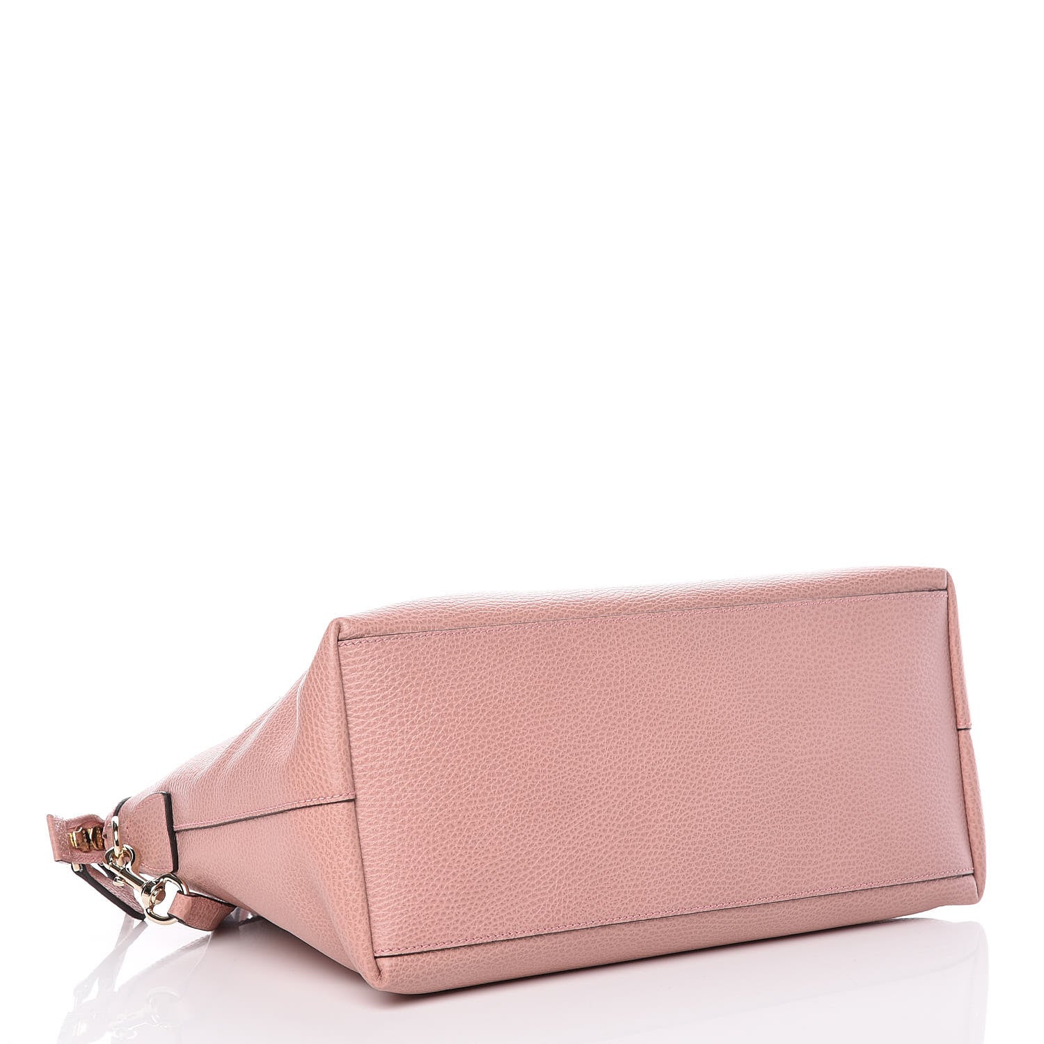 Gucci Dollar Calfskin GG Charm Dome Satchel Soft Pink 4 of 9