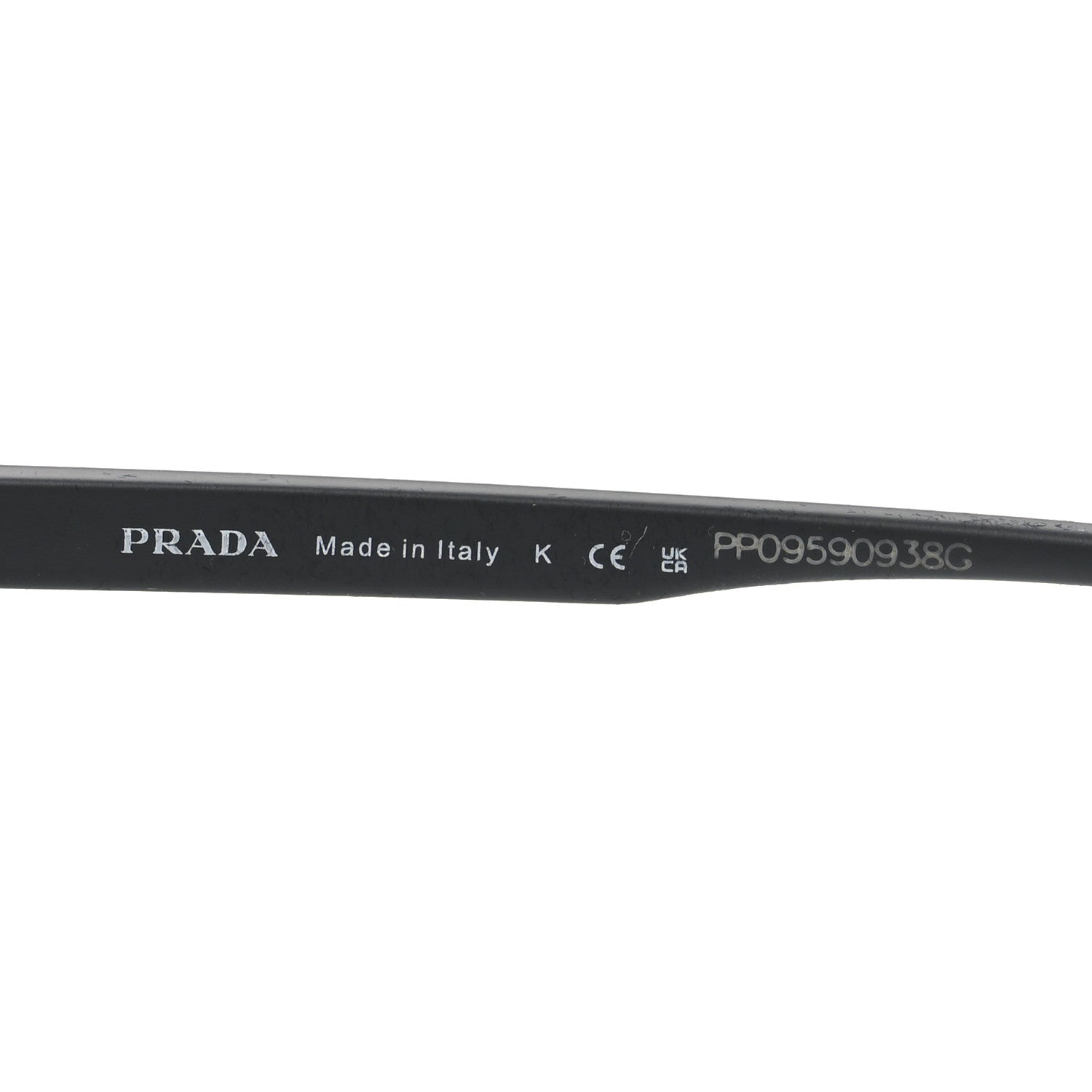 Prada Rubber Linea Rossa Sunglasses SPS 01T Black 5 of 7