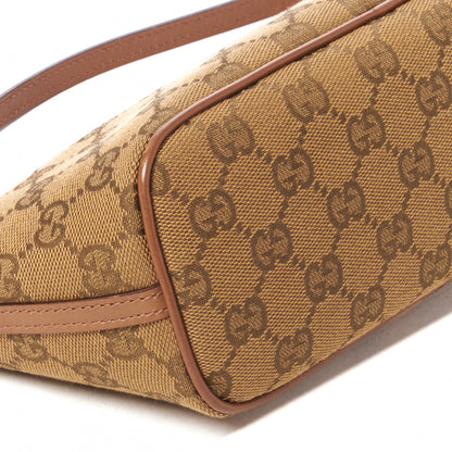 Gucci Monogram Boat Pochette Brown 5 of 9