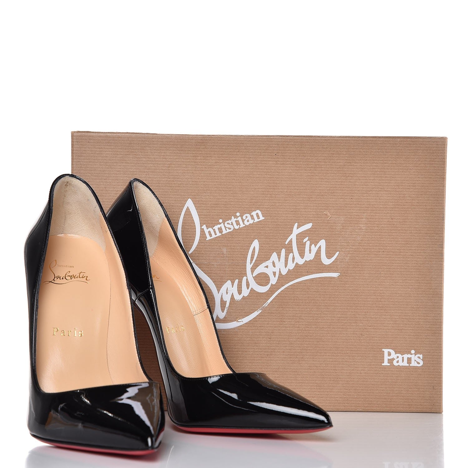 Christian Louboutin Patent So Kate 120 Pumps 38 Black 10 of 10