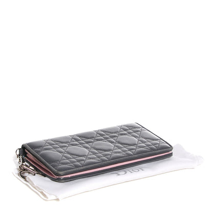 Christian Dior Lambskin Cannage Rendezvous Wallet 4 of 7