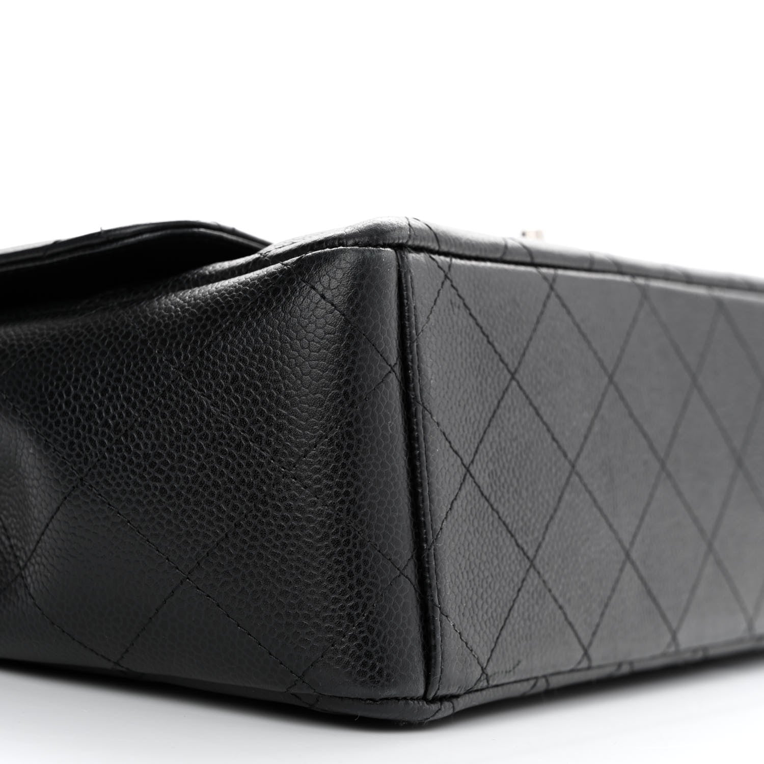 Chanel Caviar Quilted Maxi Double Flap Black 9 of 14