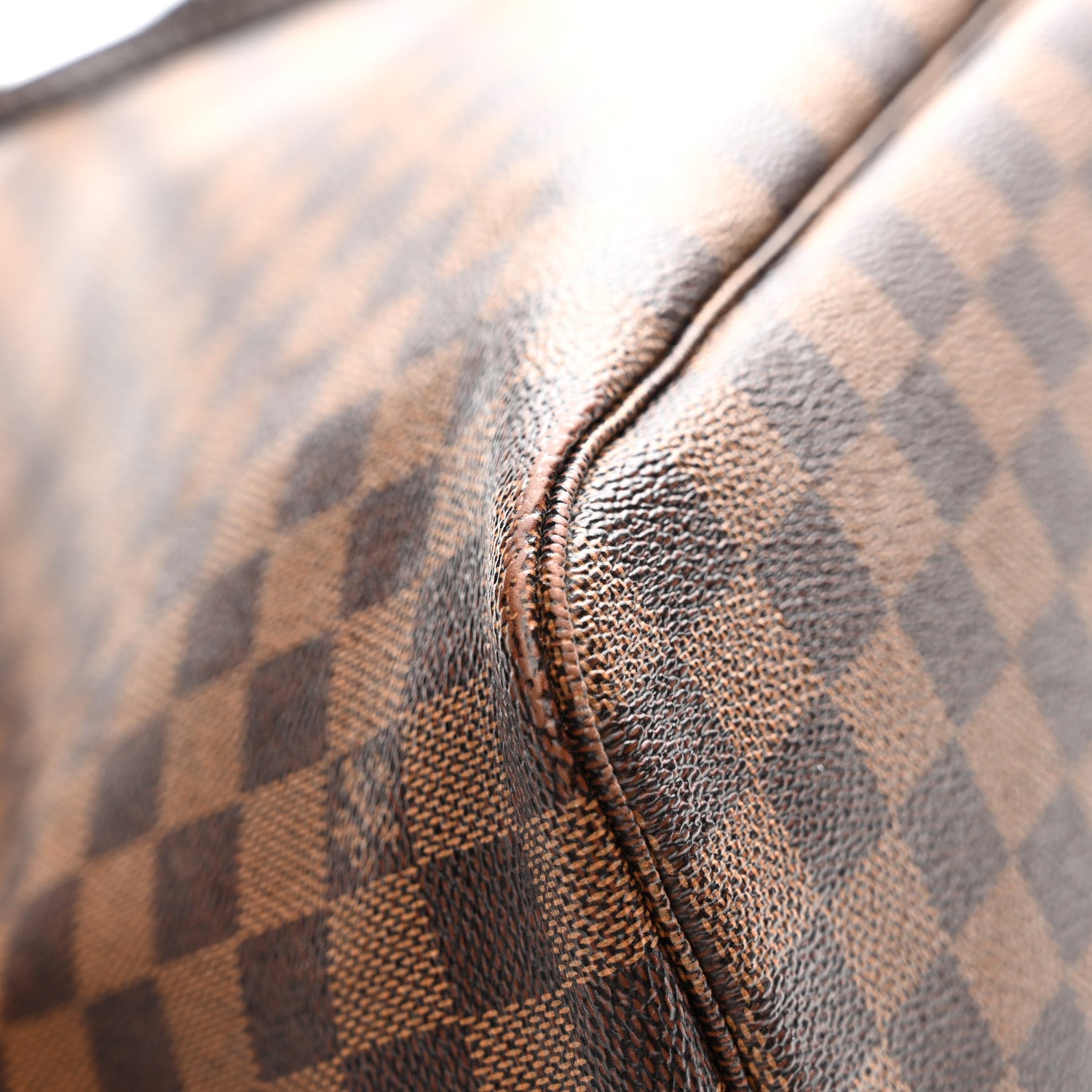 Louis Vuitton Damier Ebene Neo Neverfull MM Rose Ballerine 15 of 17