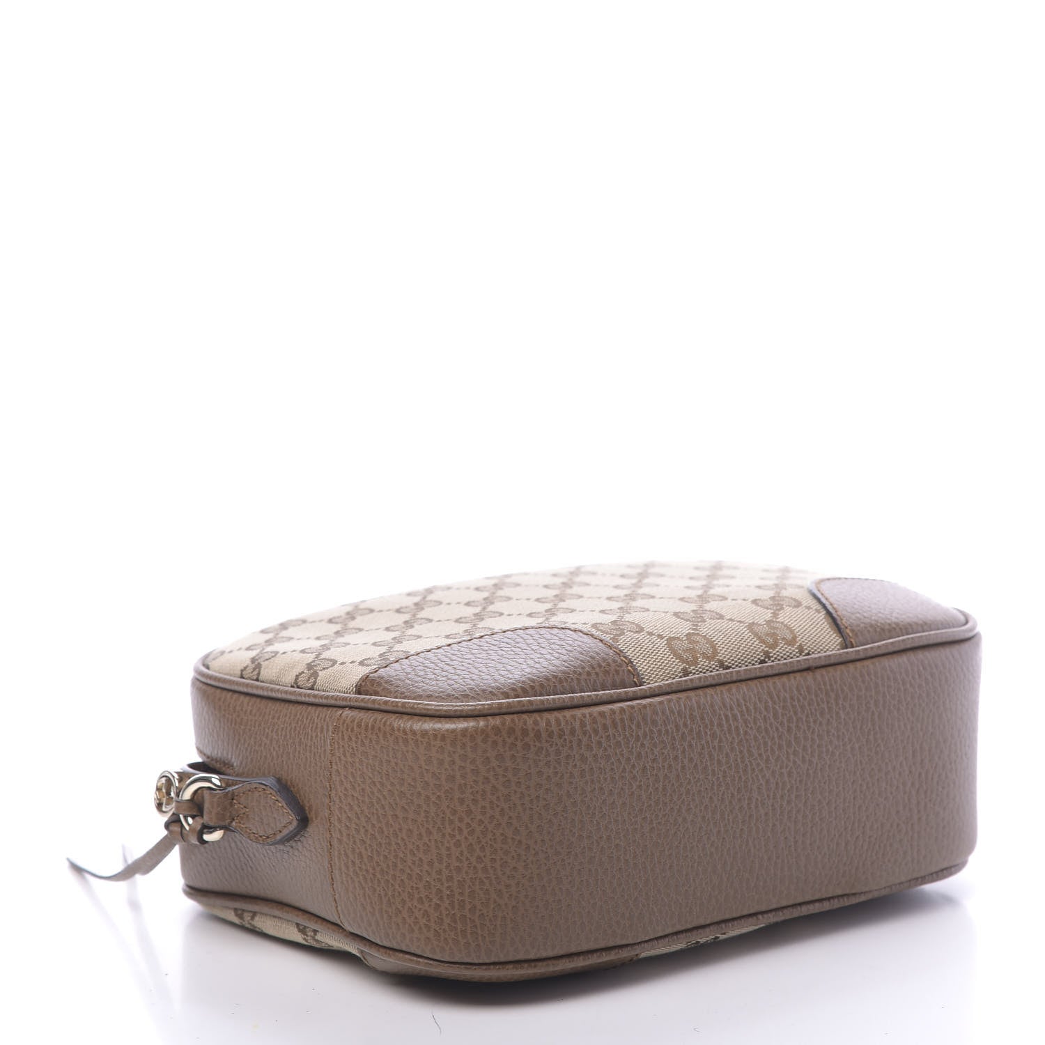 Gucci Monogram Mini Bree Messenger Bag Beige Tabacco 4 of 10
