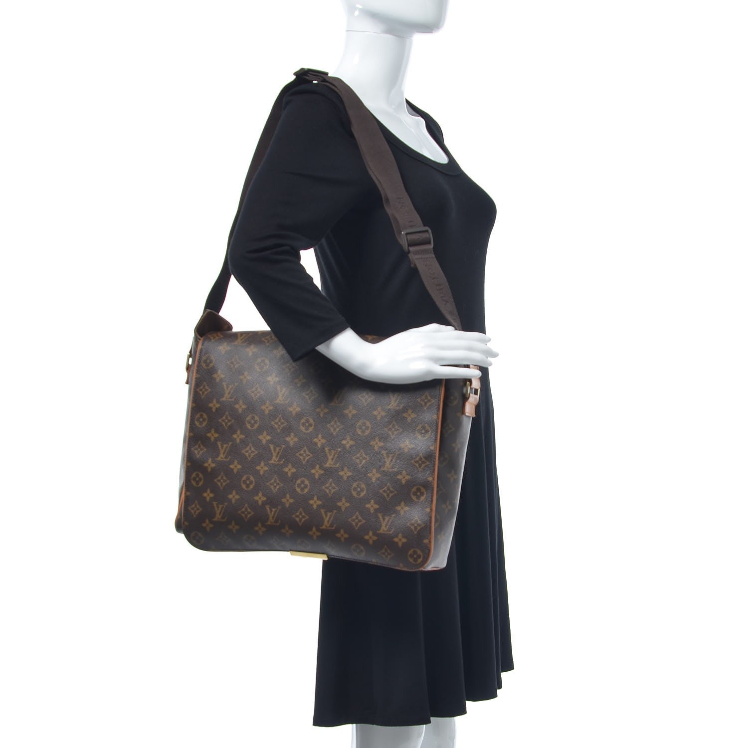Louis Vuitton Monogram Abbesses Messenger Bag 2 of 8