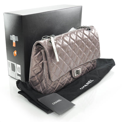 Chanel Leather 2.55 Reissue 227 Flap Rose Fonce 3 of 11