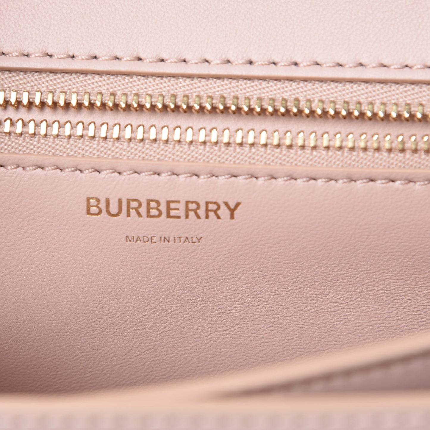 Calfskin Medium TB Bag Rose Beige