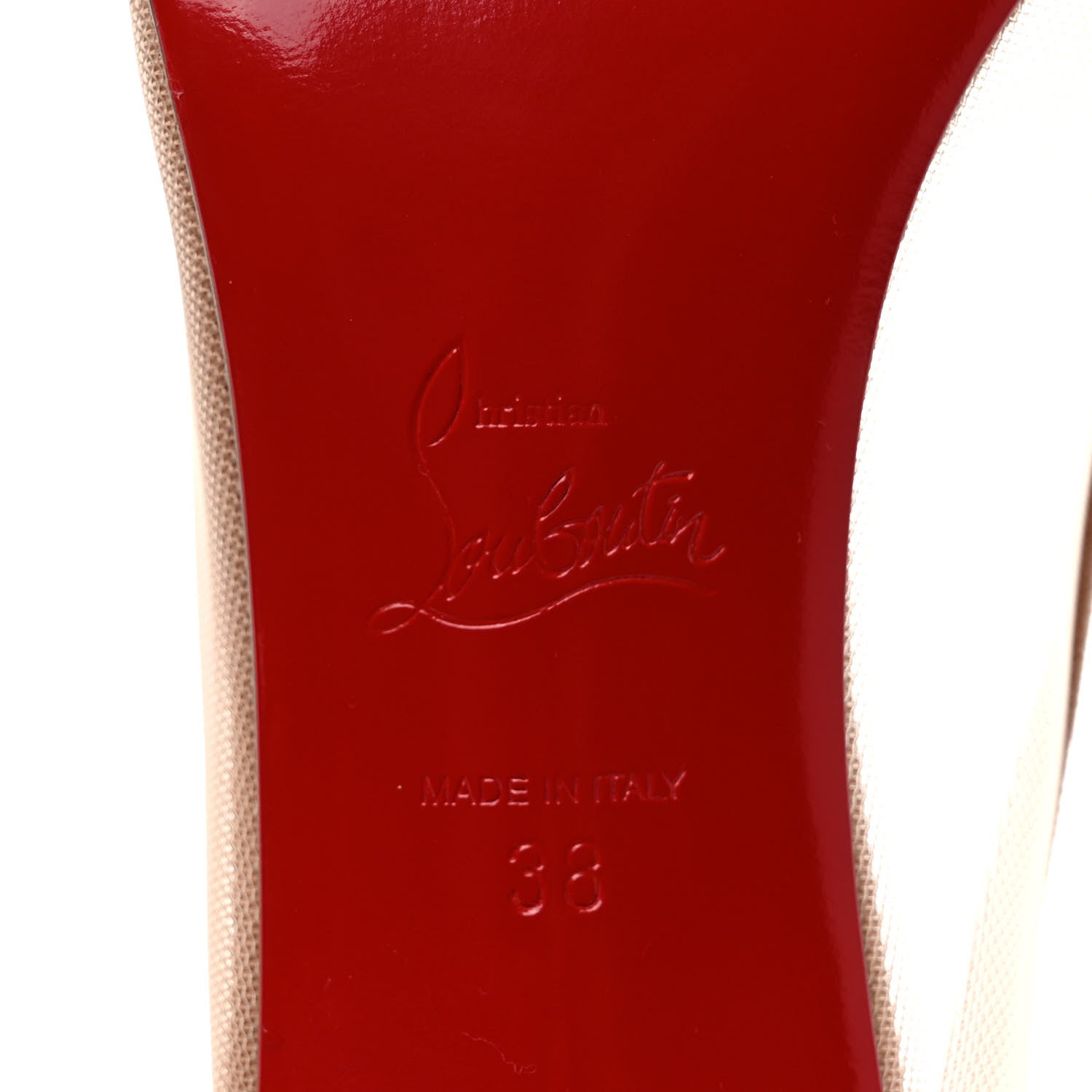 Christian Louboutin Veau Velours Rete Galativi 85 Pumps 38 Courtisane 6 of 8