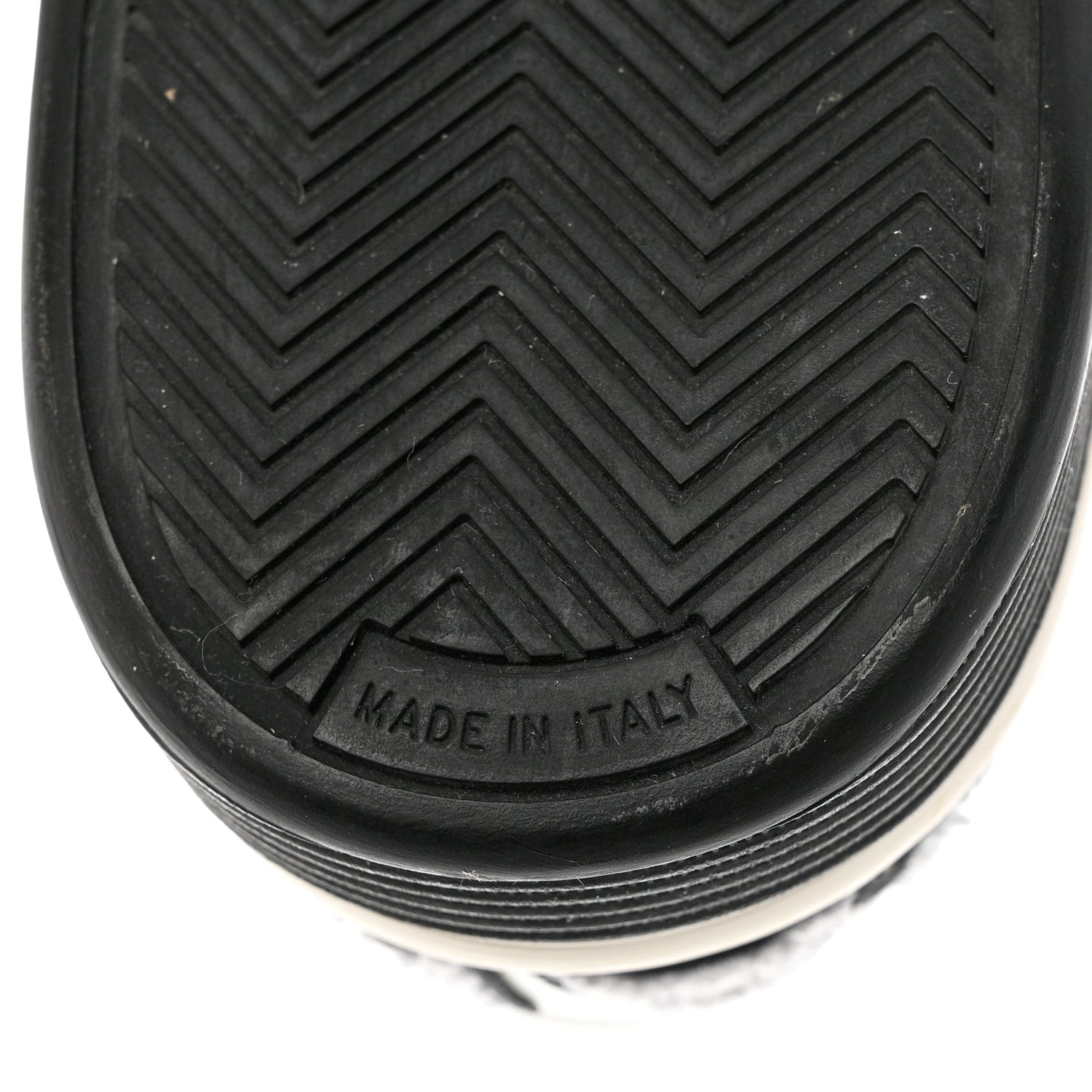Chanel Calfskin Womens Logo Sneakers 37.5 White Black 8 of 11