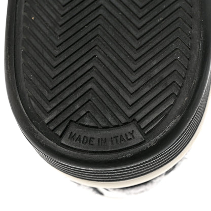 Chanel Calfskin Womens Logo Sneakers 37.5 White Black 8 of 11