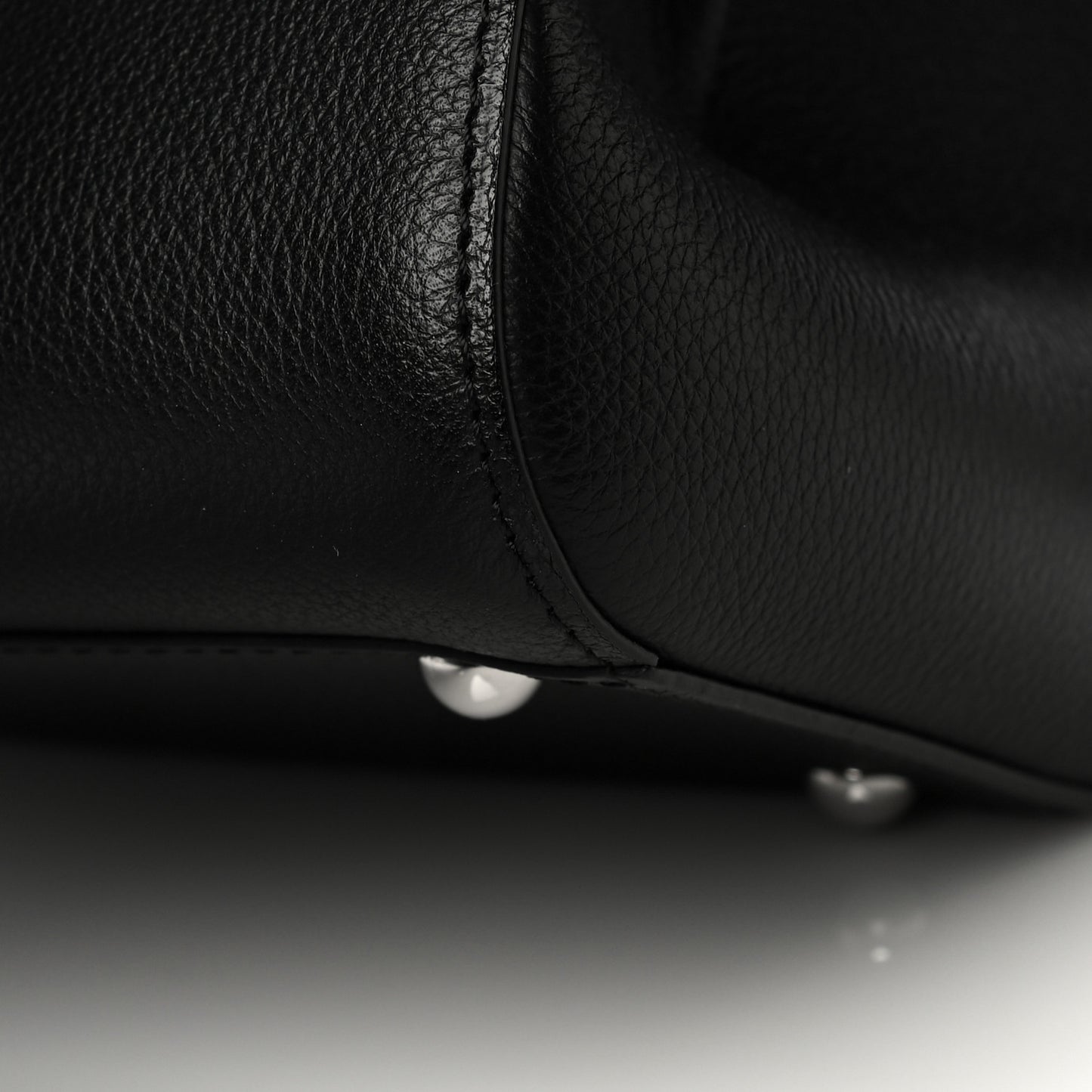 Calfskin Mini Brillant Satchel Black