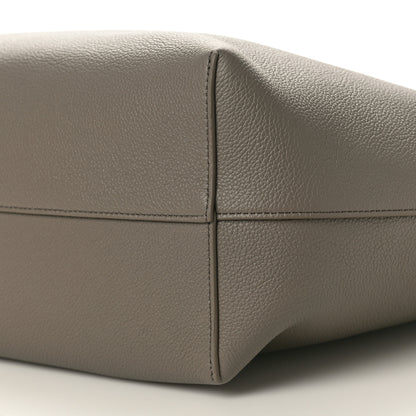 Celine Grained Calfskin Triomphe Medium Cabas Anais Pebble 9 of 10