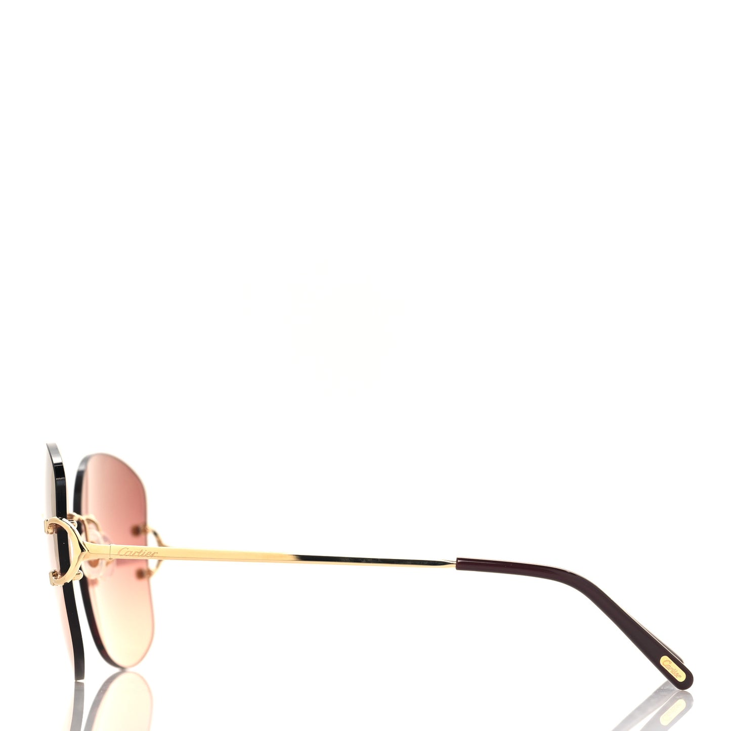 Metal C Decor CT0037RS Sunglasses Gold