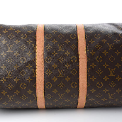 Louis Vuitton Monogram Keepall Bandouliere 55 11 of 17