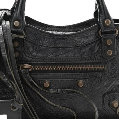 Balenciaga Agneau Classic Hardware Mini City Black 8 of 10
