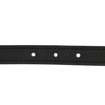Hermes Swift Epsom 13mm Gamma Belt 75 Black Orange 3 of 6