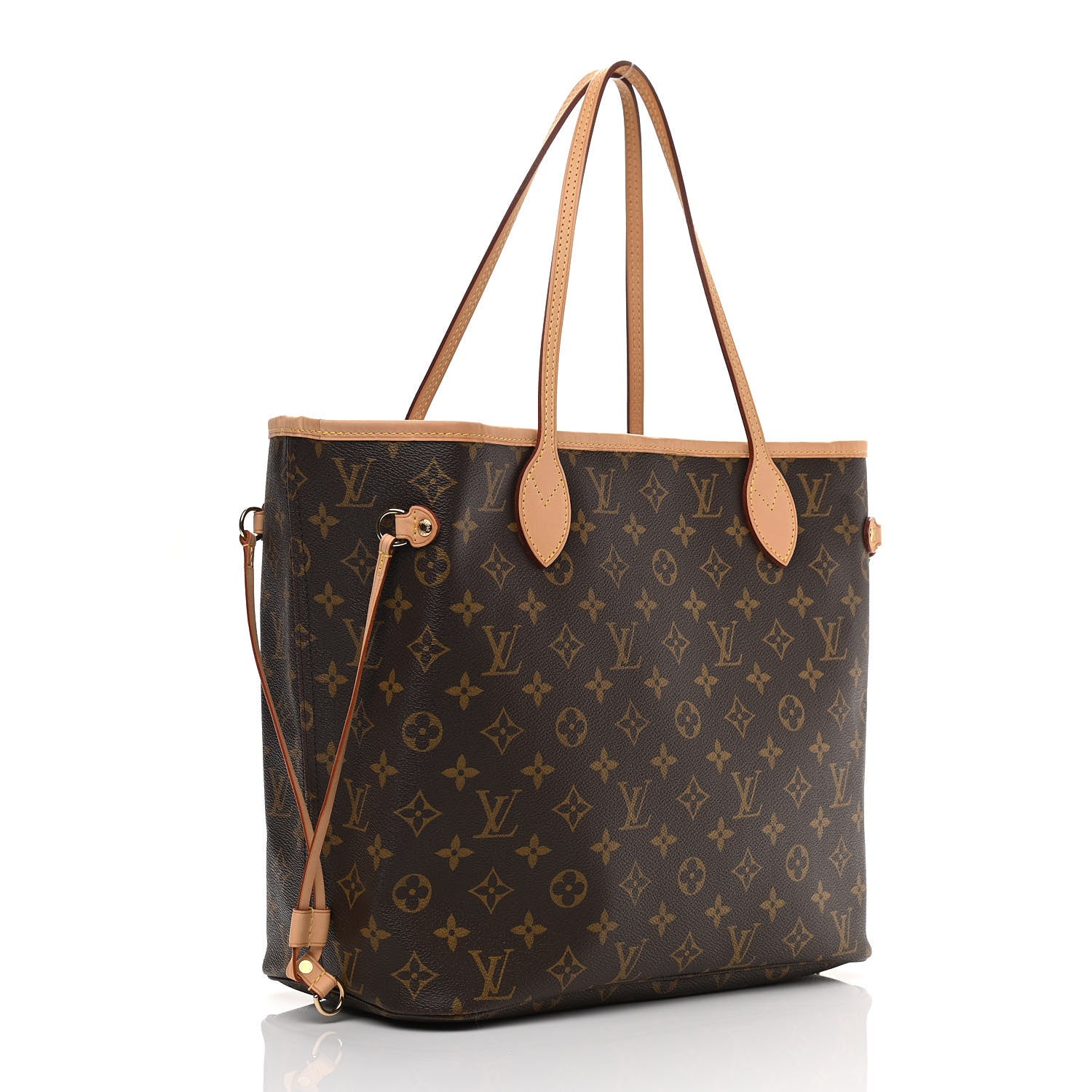 Louis Vuitton Monogram Neverfull MM 3 of 12