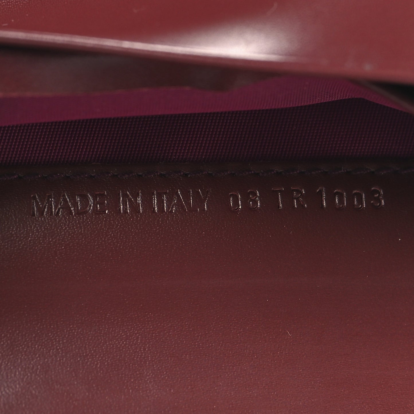 Monogram Compact Saddle Wallet Bordeaux