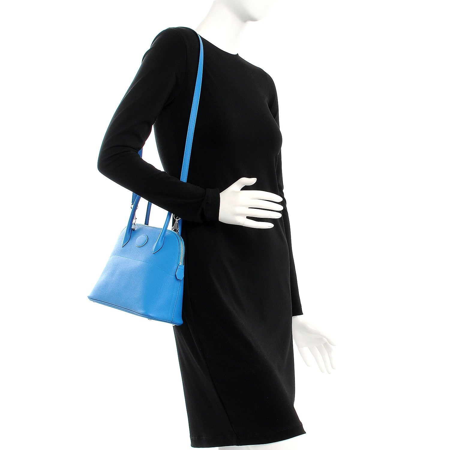 Hermes Epsom Bolide 27 Bleu Zanzibar 2 of 9