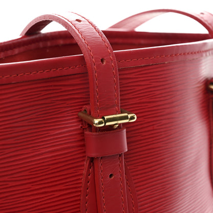 Louis Vuitton Epi Petit Bucket 23 Rouge 12 of 12