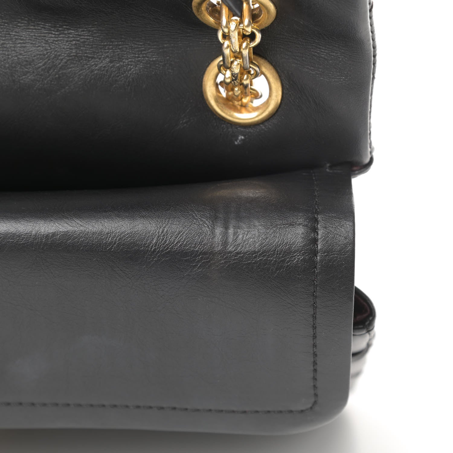 Chanel Aged Calfskin Quilted 2.55 Reissue 226 Flap Black 12 of 15