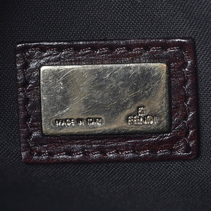 Fendi Zucchino Vitello Small Boston Mogano Panna Bruciato 6 of 12