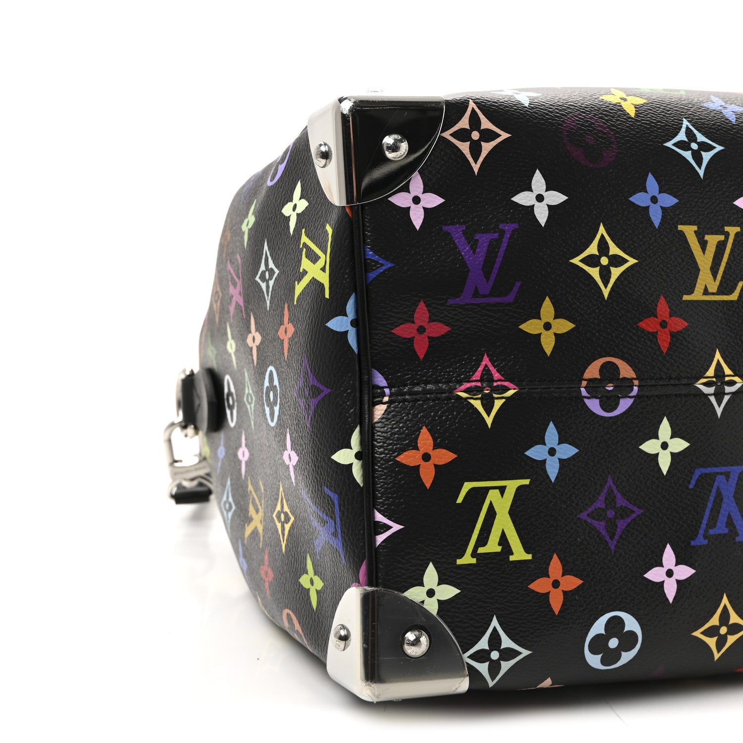 Louis Vuitton LV X TM Monogram Multicolor Speedy Soft 30 Black 8 of 9
