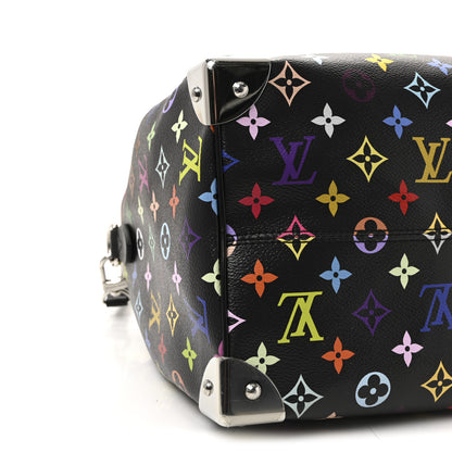 Louis Vuitton LV X TM Monogram Multicolor Speedy Soft 30 Black 8 of 9