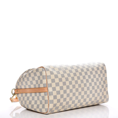 Louis Vuitton Damier Azur Speedy Bandouliere 35 5 of 15