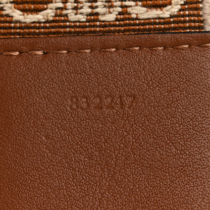 Loewe Calfskin Jacquard Anagram Strap Tan Pecan 4 of 5