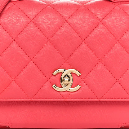 Chanel Caviar Quilted Medium Business Affinity Flap Pink 8 of 10
